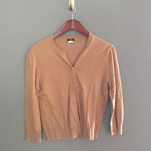 J. Crew Jackie cardigan - tan